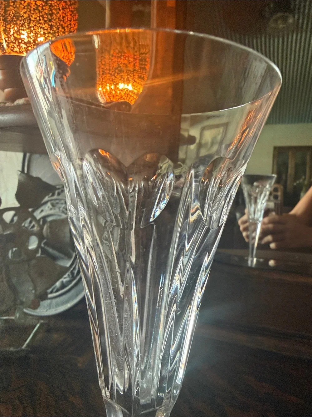 Waterford pair crystal